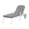 thumbnail image 1 of Home Styles Chaise Longue de Patio en Fleurs Blanches, 1 of 1