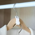 thumbnail image 4 of Clothes Hanger Connector Hooks - Cascading Clothes Hangers for Heavy Duty Space Saving Cascading Connection Hooks for Outfit Hangers Or Clothes Closet, 4 of 8