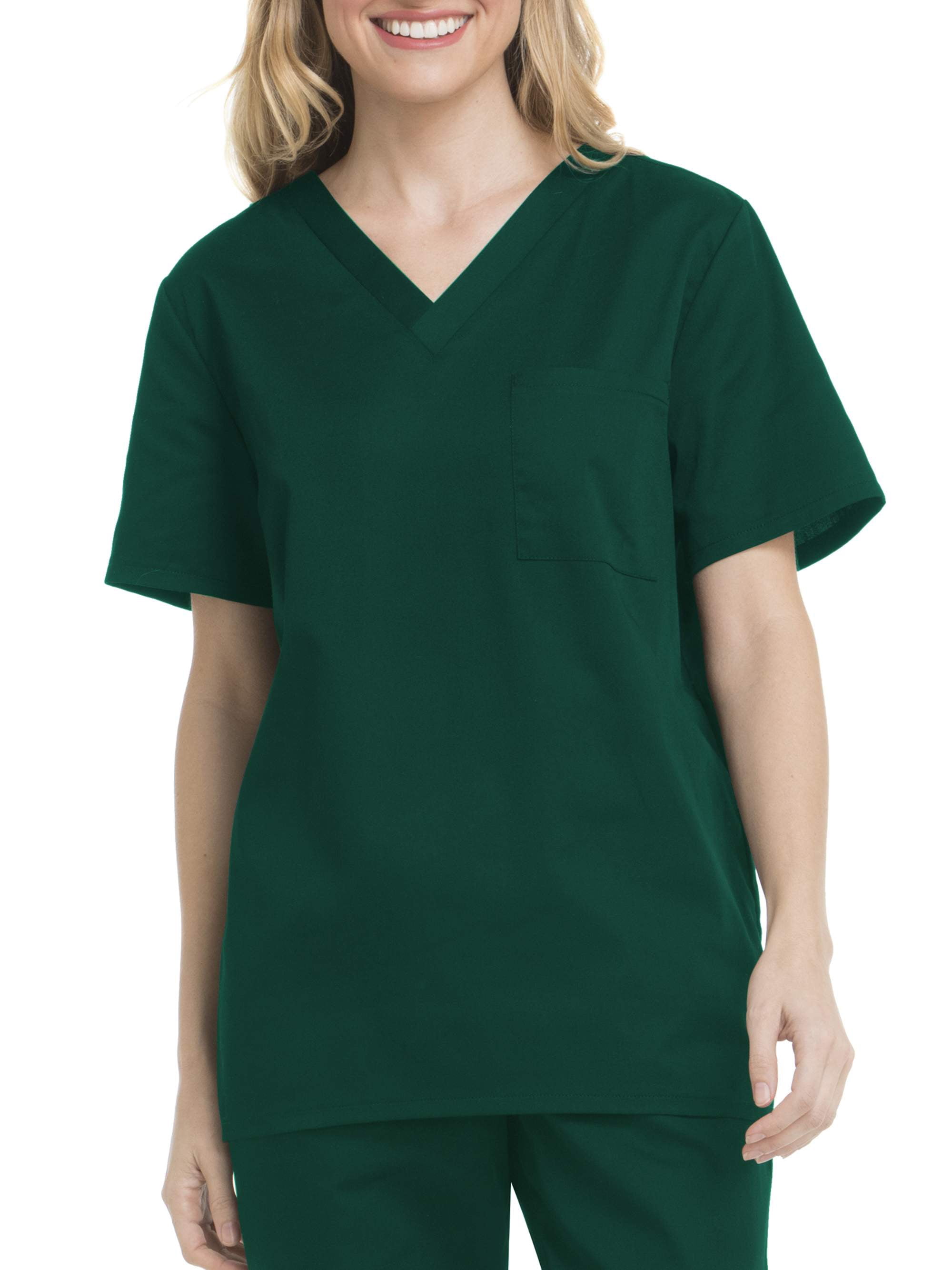 Scrubstar Unisex Core Essentials VNeck Single Pocket Scrub Top