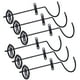 thumbnail image 2 of GOOHOCHY 6pcs Hierro Red Red Wine Racks Home Wine Dames Racks Racks de almacenamiento de pared (Negro), 2 of 7