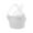 White, variant on XFLWAM Sports Bra for Women Summer Criss Cross Back Medium Support Solid Color Tank Tops Strappy Workout Yoga Corp Cami Bra