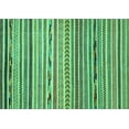 thumbnail image 1 of Ahgly Company Indoor Rectangle Oriental Turquoise Blue Modern Area Rugs, 5' x 8', 1 of 4