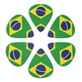 thumbnail image 6 of Flag Of Brazil Guitar Picks for Guitar Bass Music Instruments Women Men Guitar Picks, 6 of 7