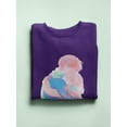 thumbnail image 3 of Manga Couple Soft Embrace Sweatshirt Women -Image by Shutterstock, Female 5X-Large, 3 of 4