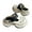 Off-white black, variant on Women’s Lightweight Platform Clog Sandals with Adjustable Strap, Soft EVA Foam Slip-On Shoes, Breathable Non-Slip Thick Sole Comfort Slides for Indoor Outdoor Daily Wear