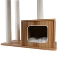 thumbnail image 3 of Contemporary Multi-Tiered Cat Condo, 3 of 7