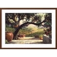 thumbnail image 2 of Art.com Napa Patio Art Print by Art Fronckowiak, Brown Frame Wall Art, 29" x 21", 2 of 5