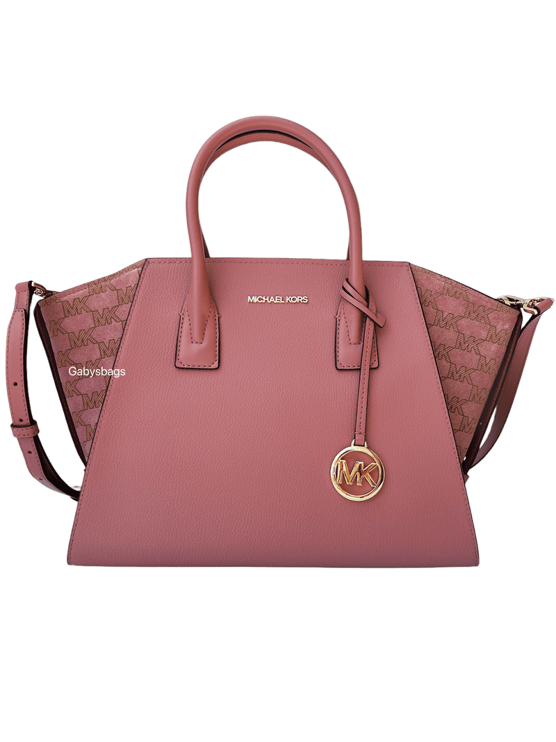 【MICHAEL KORS】バッグ New Original Michael Kors Avril Large Top Zip Satchel