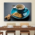 thumbnail image 2 of wall26 Canvas Print Wall Art Italian Biscotti Pastry with Black Espresso Fruit Food Photography Realism Chic Scenic Colorful Multicolor Ultra for Living Room, Bedroom, Office - 16"x24", 2 of 5