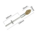 thumbnail image 1 of 1 Pce Brosses à Crayons Tige 6mm Acier Inoxydable Monté Roue de Fil de Polissage Abrasif Brosse Abrasive pour Outil Rotatif Dremel, 1 of 9