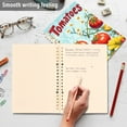 thumbnail image 4 of FORMRS 1-Subject Spiral Notebook 8" x 5" College Ruled 60 Refillable Sheet A5 Hard Cover, Blue Tomatoes, 4 of 7