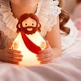 thumbnail image 6 of Little Jesus Night Light 4.7 Inch Silicone Touch Lamp Perfect for Christmas, Easter and Baptism Gifts, 6 of 6