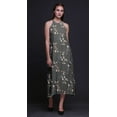 thumbnail image 4 of Bimba Oiseau Causal Long Dos Nu Licol Robe de Plage Imprimé Femmes-X-Large, 4 of 6