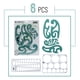 thumbnail image 2 of Mr. Pen- Plantilla de círculo grande de curva francesa y plantilla de elipse (6 piezas) Regla curva Herramientas de dibujo Herramientas de dibujo Plantilla de geometría Plantillas de dibujo Plantillas, 2 of 5