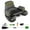Grey+Green, variant on Goplus Inflatable Fishing Boat 350 LBS Fishing Float Tube with Fishing Rod Holder Gray+Green