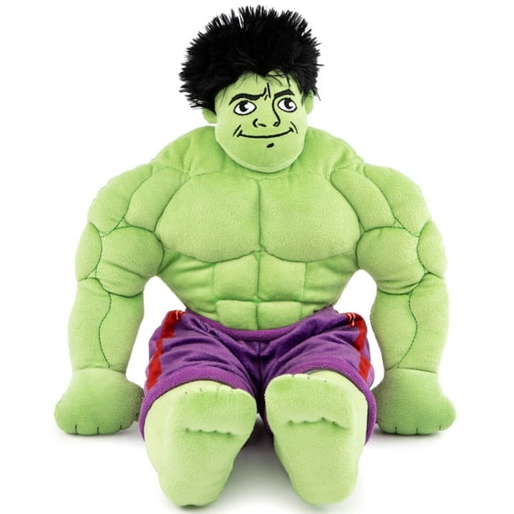 Super Hero Adventures Hulk Pillow Buddy, 100% Microfiber, Green, Marvel
