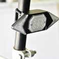thumbnail image 4 of Feu Arrière de Bicyclette avec Télécommande, Feu Arrière de Vélo Sans Fil Rechargeable, Étanche, Clignotant de Cyclisme, Lumière d'Avertissement, Lumières Arrière DEL pour Vélos de Route, Vélos de Montagne, 4 of 7