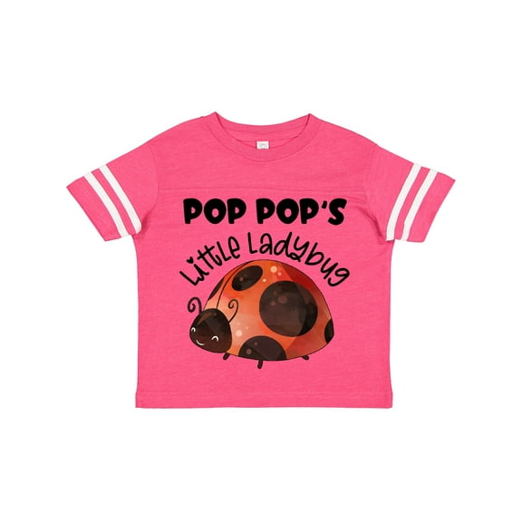 Inktastic Pop Pop's Little Ladybug Boys or Girls Toddler T-Shirt