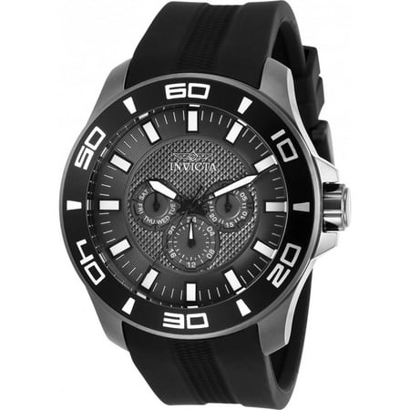 INVICTA Pro Diver Men 50mm Stainless Steel Gunmetal Grey dial VH63 Quartz