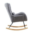 thumbnail image 2 of Modern Rocking Chair Grey, 2 of 5