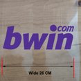 thumbnail image 4 of Parches termoadhesivos con el logotipo central del patrocinador de fútbol bwin 2000-2022 Insignias de película de transferencia térmica de fútbol del patrocinador de Bwin, 4 of 5