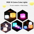 thumbnail image 4 of Cube Lights with Remote Control USB Charging Desk Lamp for Kids Toys Gift, 4 of 5