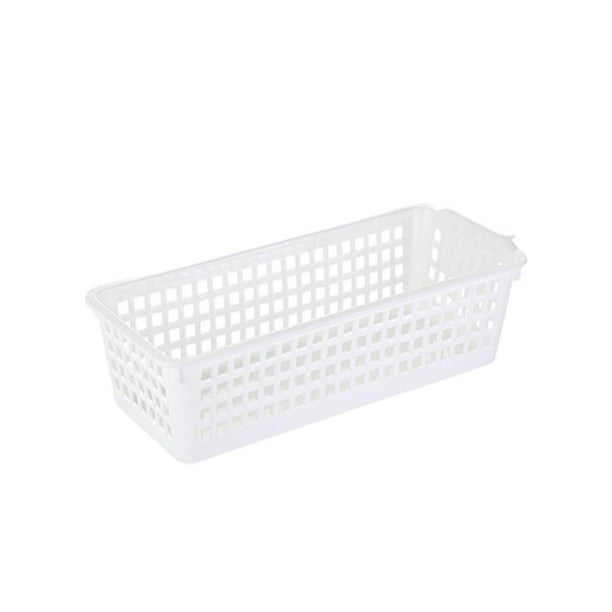 Wosthever Caja de almacenamiento de plástico blanco de gran capacidad para satisfacer las necesidades del hogar Los materiales originales son Type3 NO3