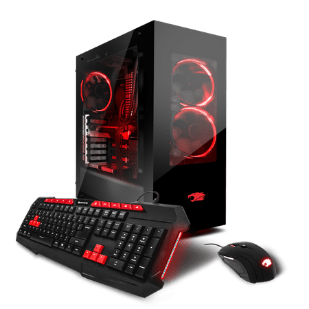 iBUYPOWER Black Gamer Power WA550B Desktop PC with AMD Quad-Core FX-4300 Processor, 8GB Memory, 1TB Hard Drive and Windows 7 Home Premium (Monitor Not Included)