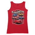 thumbnail image 5 of Ford Still Plays with Trucks Women's Tank Top American Classic F100 F150 Pickup Built Tough Vintage Offroad 4x4, 5 of 7