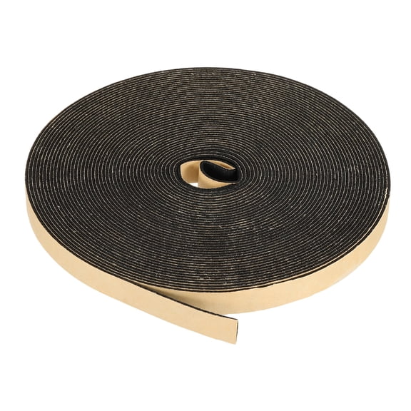 Foam Insulation Tape 1/2" W x 1/16" t x 32.8ft Stripping Door Seal Strip