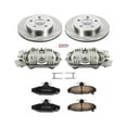 thumbnail image 2 of PowerStop Rear Stock Replacement Brake Pad and Rotor Kit with Calipers Fits: CHEVROLET PONTIAC Select Models KCOE1531, 2 of 5