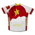 thumbnail image 2 of Vietnam Flag Short Sleeve Cycling Jersey  for Men - Size 2XL, 2 of 3
