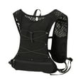 thumbnail image 2 of Chaleco de hidratación, mochila, bolsa para deportes al aire libre, ligera, transpirable, para correr. Negro, 2 of 8