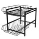 thumbnail image 3 of Estante de almacenamiento de cocina de 2 capas, cesta deslizante para gabinete, organizador de cajones de gabinete multiusos, 3 of 14