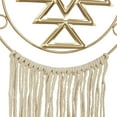 thumbnail image 5 of DecMode Multi Colored Metal Macrame Wall Decor with Fringe Detailing (2 Count), 5 of 8