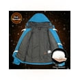 thumbnail image 6 of Little Donkey Andy Womens Warm Recycle Insulated Jacket Hooded Lightweight Windproof Winter Coat Hiking Travel Blue Danube M, 6 of 6