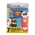 thumbnail image 2 of DC Comics Boys' Toddler Superman, Batman and More 7-Pack Training Pants 2T, 3T, 4T, Justice League, 2 of 3