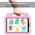thumbnail image 3 of Case for Galaxy Tab A7 Lite 8.7" (SM-T220 / T225 / T227), Kids Girl Shockproof Full Body Protective with Pencil Holder, Folding Handle Stand Shoulder Strap for Galaxy Tab A7 Lite, 3 of 7