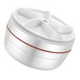 thumbnail image 4 of Mini Washing Machine 3 Count Portable Clothes Washer Washers Cleaner Plastic Student White, 4 of 6