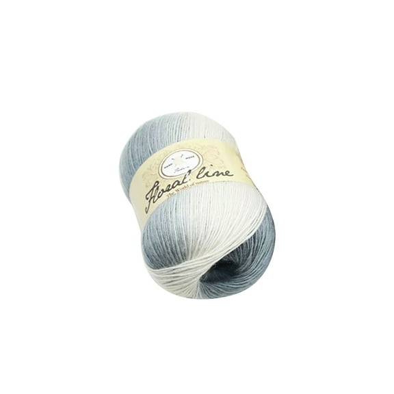 Wool Gradient Yarn, 400m / 100g Multicolored Rainbow Soft Warm Knitting & Crochet Yarn for Hats, Scarves, Sweaters, DIY Crafts