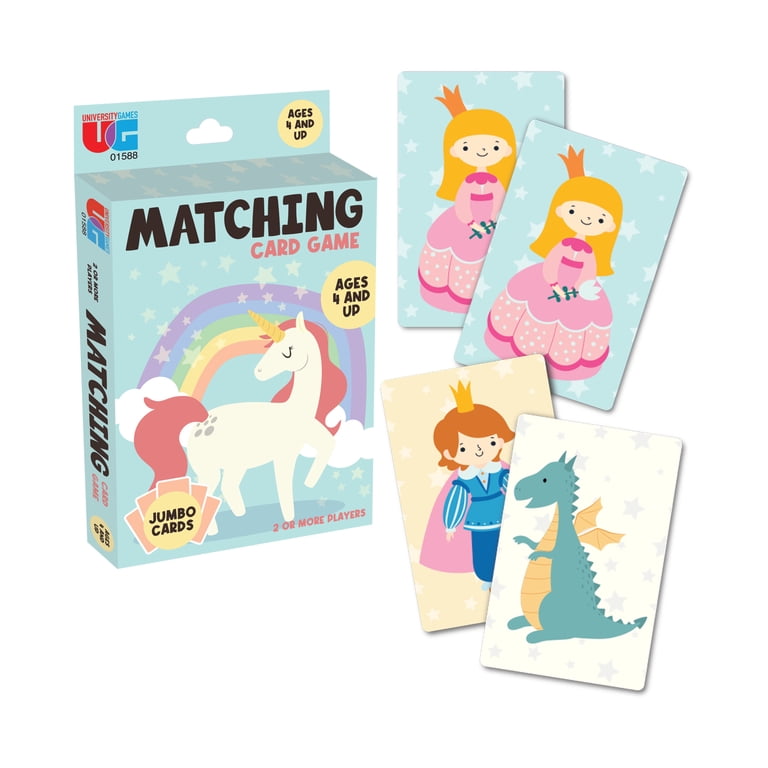 University Games Matching Card Game Memory Game photo 4