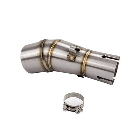 Motorcycle Modification Exhaust Middle Pipe Stainless steel Straight Adapter for Kawasaki Z250 Ninja 250 300