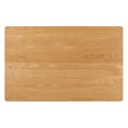 thumbnail image 6 of Baxton Studio Sherwin Mid-Century Modern Natural Oak Finished Wood Dining Table, 6 of 9