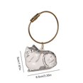 thumbnail image 4 of Botella Almacenamiento Llavero Gato Transparente para El (estilo C), 4 of 9