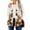 Light Gray, variant on Wutalume Women's Christmas Printed Fashionable And Warm Fleece Cardigan Vest, Cozy and Festive Layering Piece for Holiday Outfits and Cold Days,Army Green L