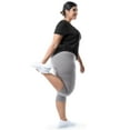 thumbnail image 3 of Athletic Works Women's Plus Size Core Active Capri Legging, 3 of 8