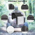 thumbnail image 4 of Uorisanigo ATV Tank-Top Saddle Bag, Waterproof White Camouflage Motorcycle Tank Bag with Water Pocket - Cargo Tank Bags Storage Luggage for ATV UTV Bicycle Snowmobile, 4 of 7