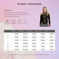 thumbnail image 5 of Miutii Womens Ringleader Lion Tamer Jacket Coat Magic Show Dress Up Dark Blue XXL, 5 of 5
