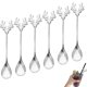 thumbnail image 1 of Elk Mixing Spoons Stainless Steel Spoon Creative Christmas Spoon Gift Coffee Cake Spoon (silver) Banmo, 1 of 5